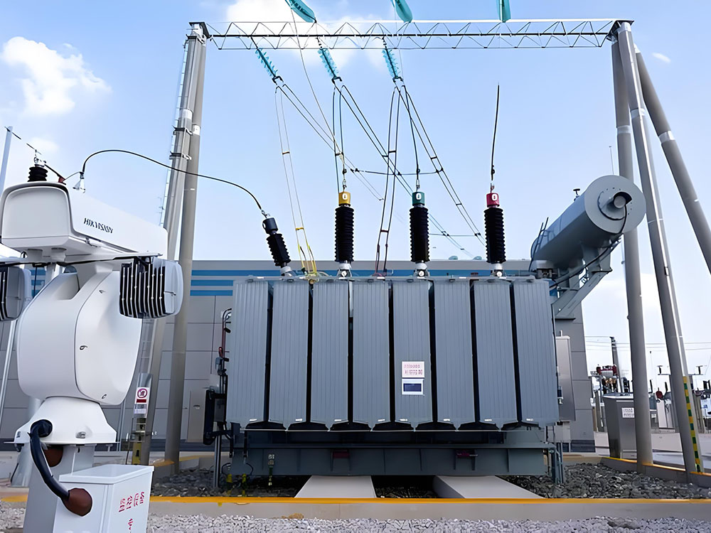 Shanghai Pudong smart substation project, employing intelligent oil-immersed transformers for remote monitoring.